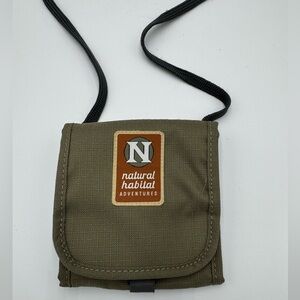 Natural Habitat Adventurers Olive Green Crossbody Passport Bag
